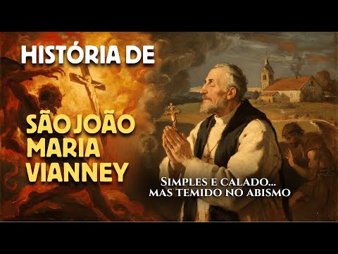 QUEM FOI SÃO JOÃO MARIA VIANNEY? O servo de Ars que calava demônios | História de Vida dos Santos