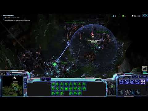 SC2 Invicta 1 Zerg et Conflit  (Un peu de lag pour la premier mission après ca va)