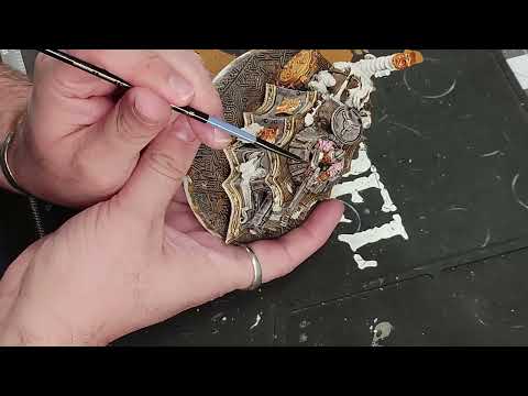 Painting a Steam Tank Commander