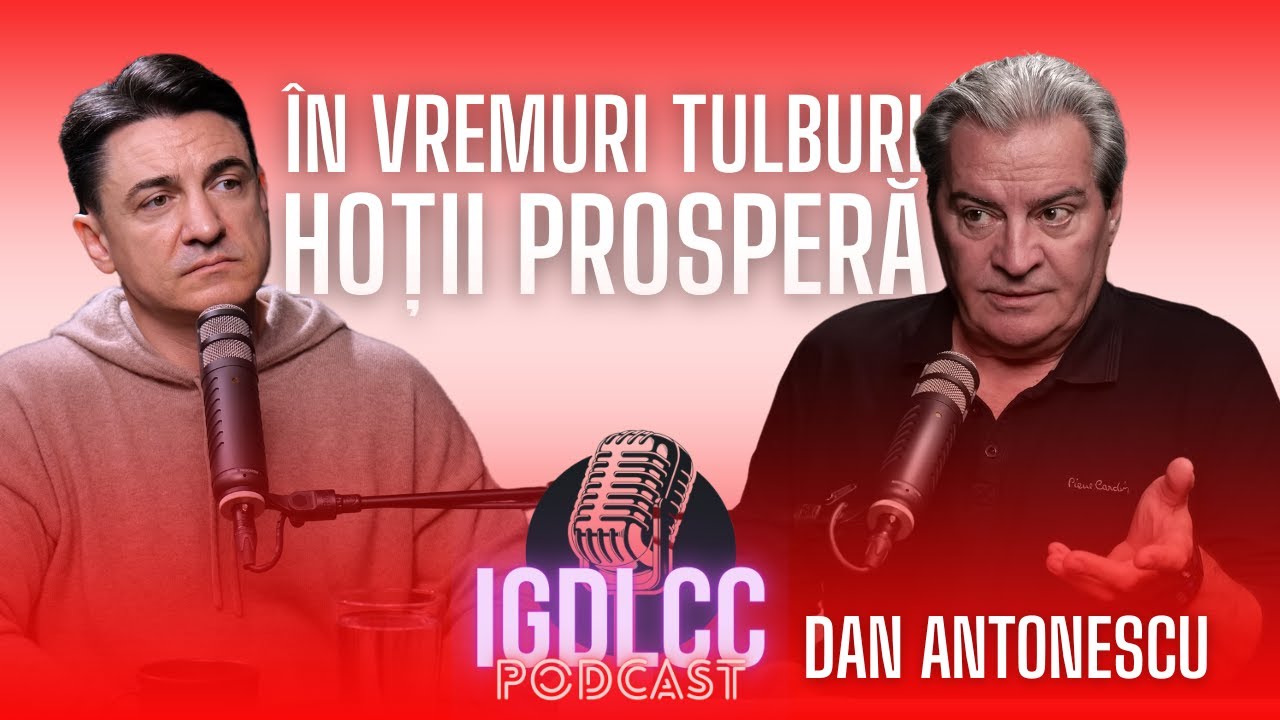 RECESIUNEA aduce VIOLENȚA, MANIPULĂRILE și CRIMINALII - DAN ANTONESCU #IGDLCC 280