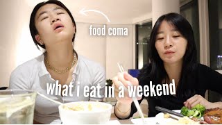 WHAT I EAT IN A WEEKEND | korean bbq, nyc eats, korean food