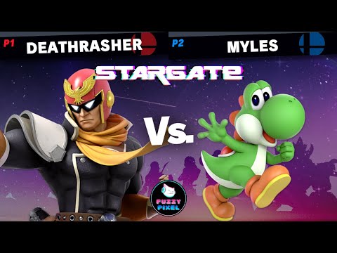 Myles (Yoshi) vs Deathrasher (Captain Falcon) - Winners Pools - Stargate #38