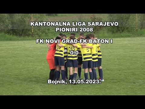 Pioniri 2008 FK Baton - FK Novi Grad 0:0 Omladinska liga Pionira Grupa A 13.05.2023