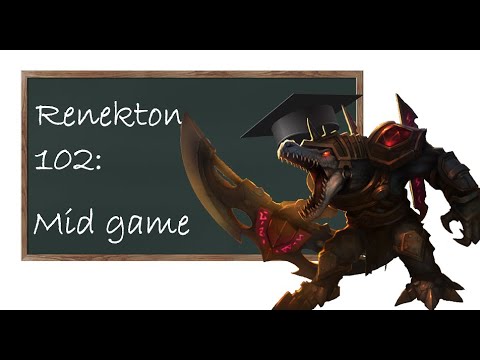 [YXY Renekton] Renekton Tutor | Mid Game Strategy | Educational | Subbed