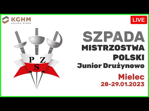 p.1-zielona - Drużynowe Mistrzostwa Polski Juniorów w Szpadzie - Mielec 29.01.2023