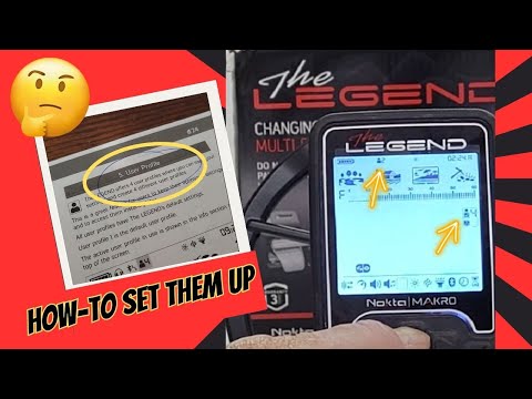 Legend v1.11 User Profiles: How-to Guide to Saving and Resetting all 4 User Profiles