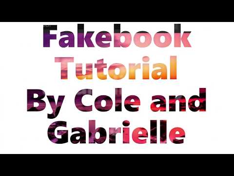 Fakebook Tutorial