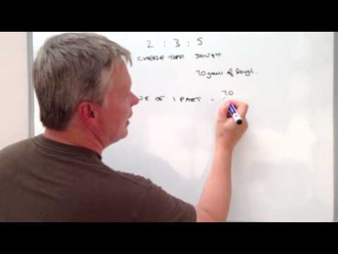 How to calculate ratio - 'standard' exam question