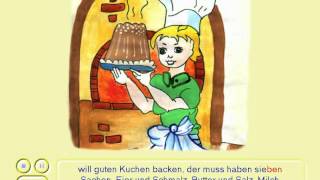 Backe backe Kuchen - Kinderlieder Karaoke