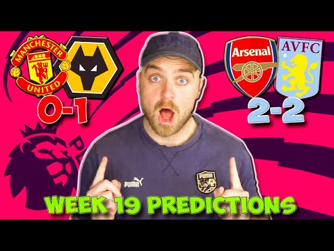 PREMIER LEAGUE 2025/26 WEEK 19 PREDICTIONS & TIPS | BIG WEEK FOR THE TITLE RACE...