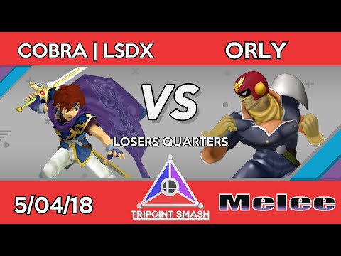 Tripoint Smash 10 - Losers Quarters - COBRA | LSDX (Roy) Vs. ORLY (Captain Falcon)