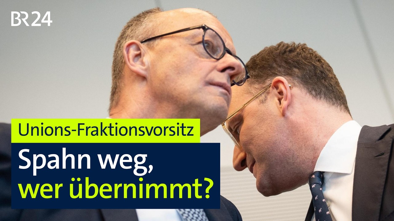 Unions-Fraktionsvorsitz: Spahn ist weg, wer übernimmt? | BR24