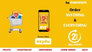 2 HOUR Grocery Delivery TIRUPATI