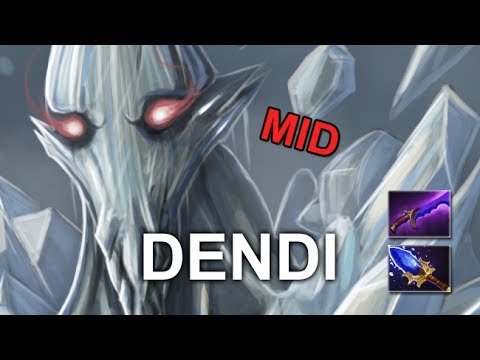 Dendi Ancient Apparition Mid - Full Game