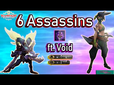 TFT | 6 Assassins ft. 3 Void | +350% CRIT Damage | Teamfight Tactics | Lol Auto Chess