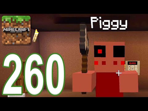 Minecraft: PE - Gameplay Walkthrough Part 260 - Piggy Horror Map (iOS, Android)