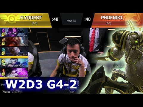 Phoenix1 vs FlyQuest | Game 2 S7 NA LCS Summer 2017 Week 2 Day 3 | P1 vs FLY G2 W2D3