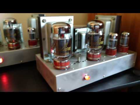 valve/tube monoblocks Williamson KT-88 based. Vid1