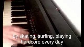 Satanic Surfers -  my decision - piano cover