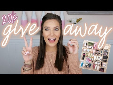 (CLOSED!) 20K GIVEAWAY -- $1000 worth of product! | Sarah Brithinee