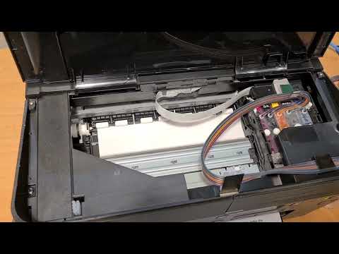 Ts705 Control Panel STL file Bracket for Canon Pixma TS705 (TS705a) with CISS from ...