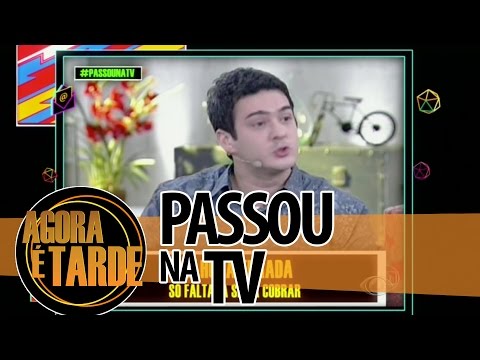 Passou na TV - Agora é Tarde - 07/08/2014
