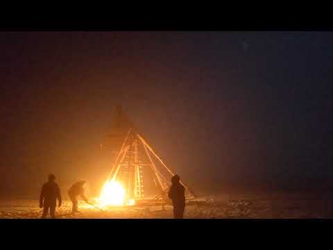 Fireball in the Fog:  Top 5 Trebuchet Launches of 2020:  #5