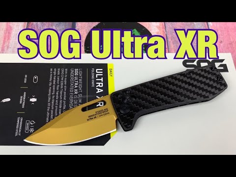 SOG Ultra XR  the ultimate discreet gent carry knife/money clip !