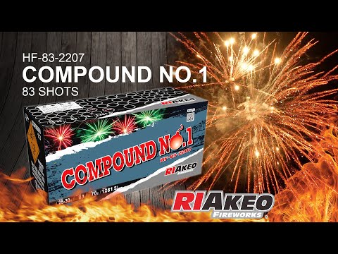 COMPOUND NO.1 HF-83-2207 25/30mm | RIAKEO FIREWORKS