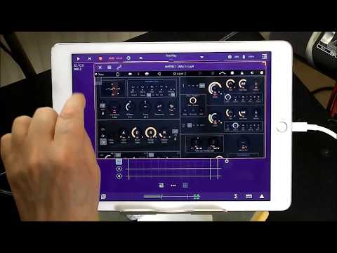 LayR Synth ◾ NEW Update ◾ Now With MACRO Screen ◾ Tutorial for the iPad