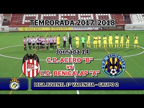 T17-18_Jornada 14_1ª Juvenil Valencia_G-2_Acero B (5-1) Benicalap A