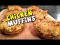 Chicken Muffins Recipe (Low Carb/High Protein)