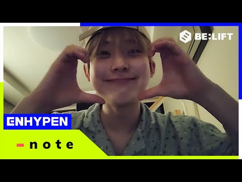 [-note] 210624 SUNOO - ENHYPEN (엔하이픈) (ENG/JPN)