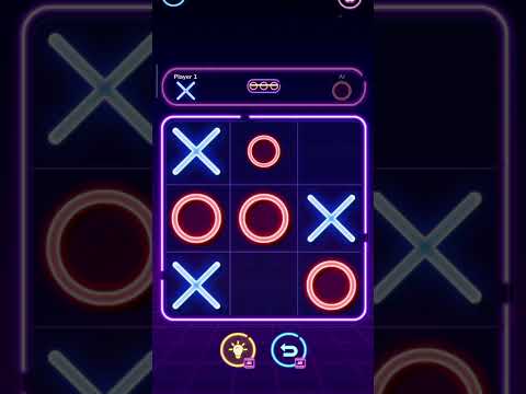 Tic Tac Toe Gameplay FHD - 2 Player XO - YouTube