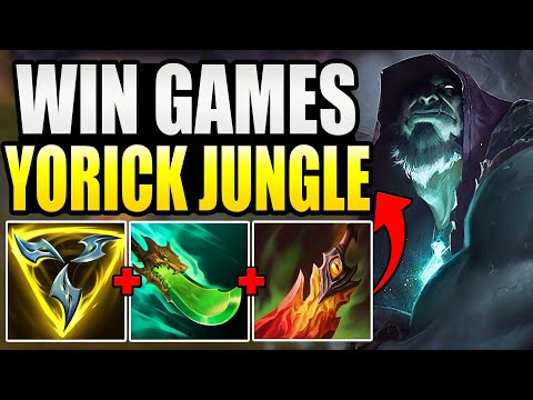 HOW TO WIN MORE OF YOUR SOLO Q GAMES WITH THE POWER OF YORICK JUNGLE!