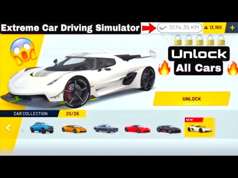 Unlocking All Cars Extreme Car Driving Simulator 2021. #unlock #cars #2021 #ios #android