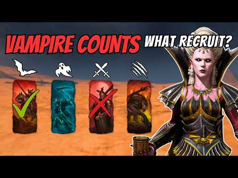 Vampire Counts Units Guide, What You NEED to Recruit & What NOT | Total War Warhammer 3