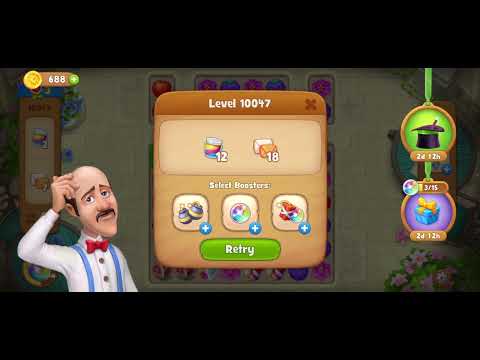 New Level 10047 ▪︎ no hacks, real play ☆ Gardenscapes by Anne