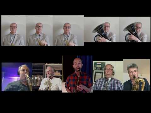 Menno's Virtual Big Band plays "Lester Smiles"