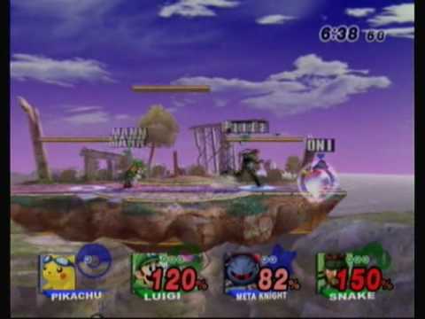 SSBB VOHT Doubles - Chinky Poo (Blue) vs ThePandaMann (Green) 2