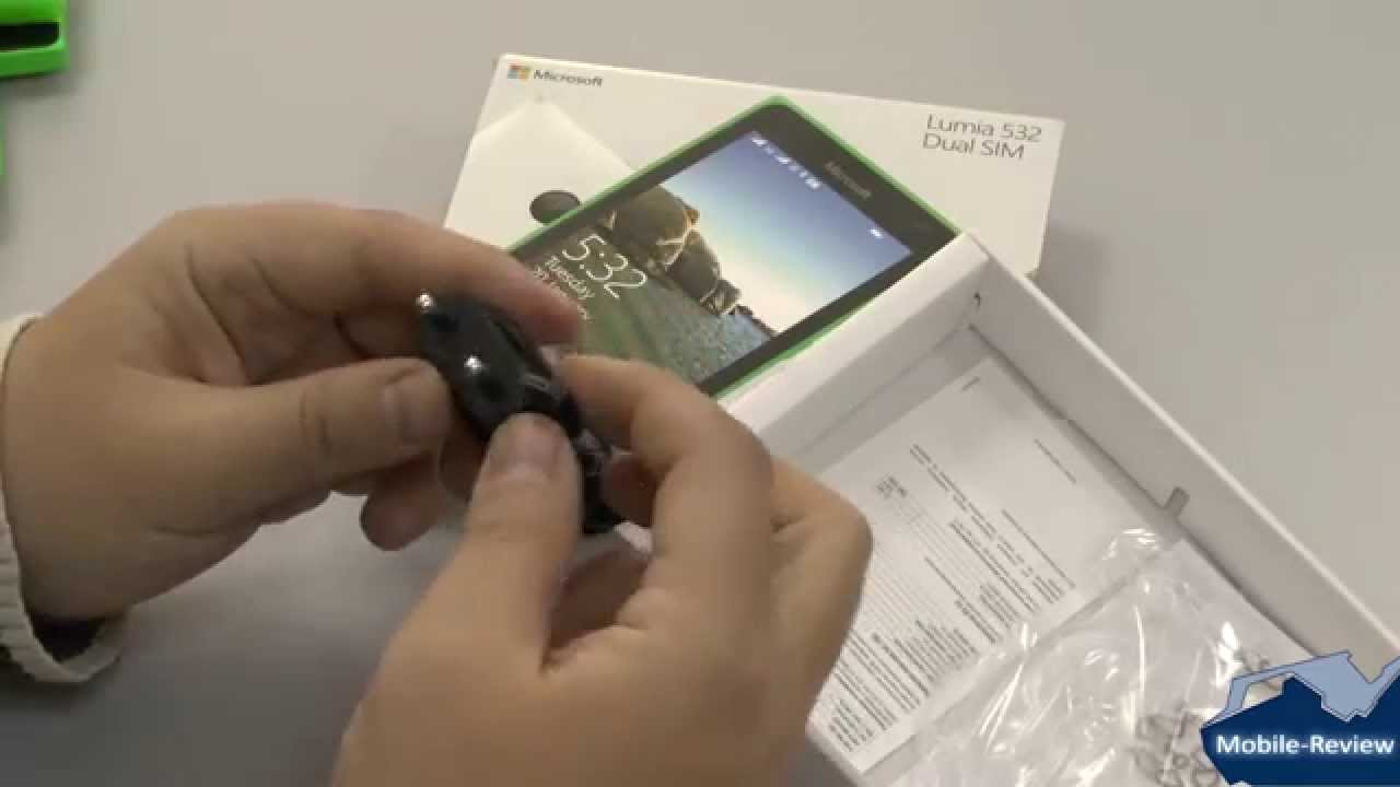 Смартфон Microsoft Lumia 532 (2Sim 8GB) Green