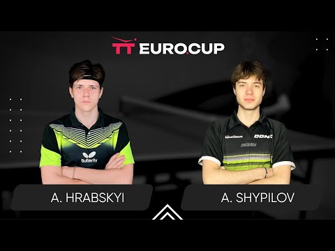 10:20 Andrii Hrabskyi - Anton Shypilov 09.03.2024 TT Euro.Cup Ukraine Master. TABLE 4