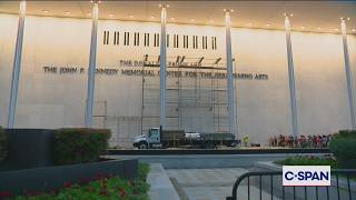 Kennedy Center removes Trump's name from building facade