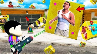 GTA 5 : SHINCHAN Opening BIGGEST FRANKLIN LUCKY BOXES in GTA 5! (GTA 5 mods)
