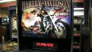 #278 Stern HARLEY DAVIDSON Pinball Machine First Edition with LED mod - TNT Amusements