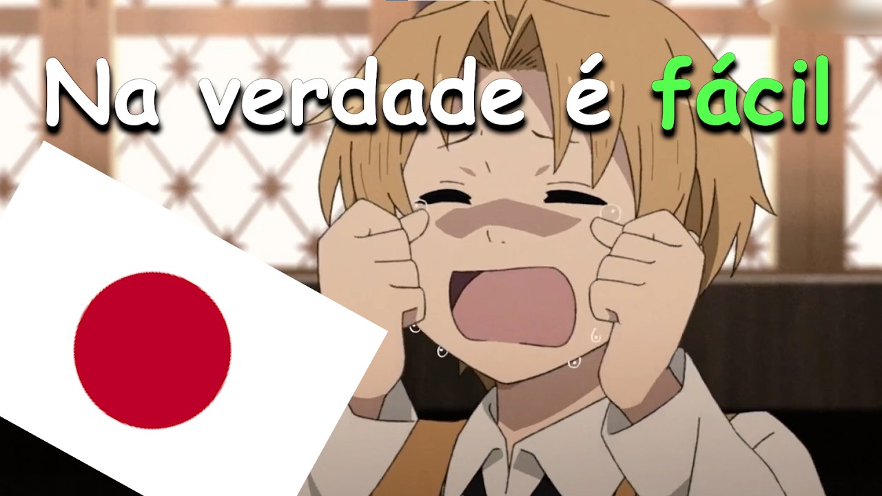 Aprender Japonês não é difícil