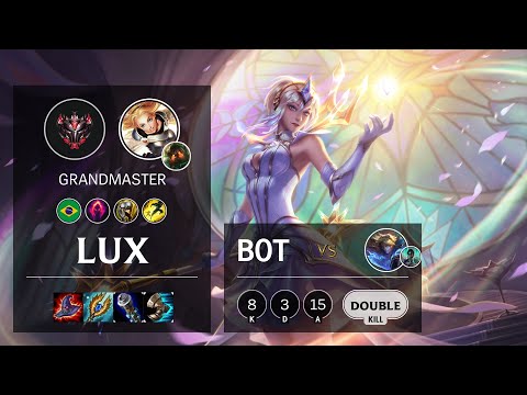 Lux Bot vs Ezreal - BR Grandmaster Patch 10.21