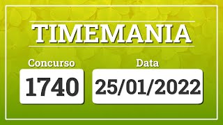 Capa de TIMEMANIA 1740