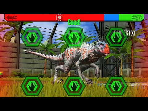 CODE 19 SCORPIOS REX GEN 2 1VS3 GLYTHRONAX VS ALLONOGMIUS VS ANUROGNATHUS | JURASSIC WORLD THE GAME