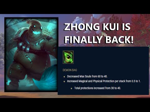 ZHONG KUI IS BACK BECAUSE OF THIS BUFF! - Grandmasters Ranked 1v1 Duel - SMITE